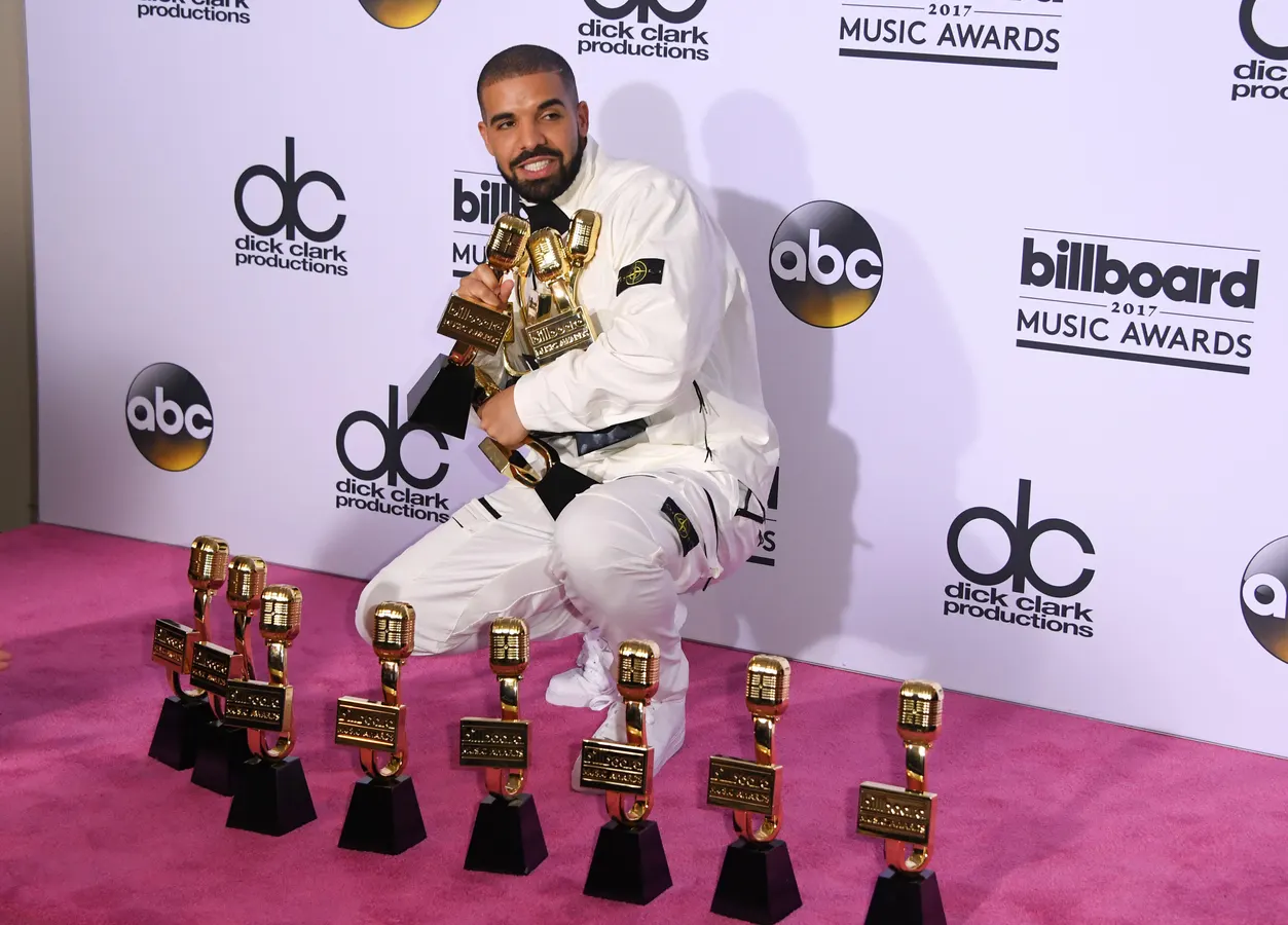 Drake with awards