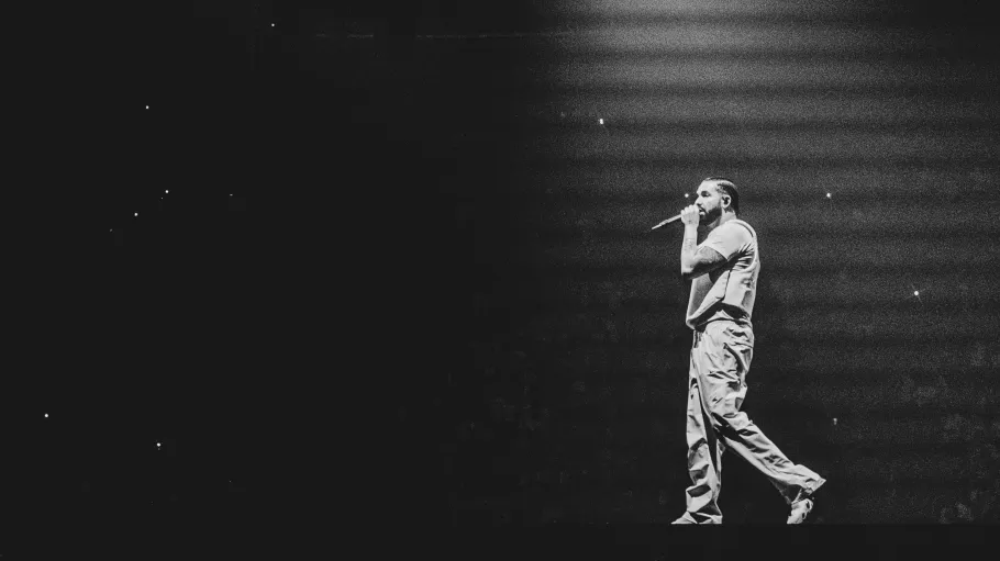 Drake performing